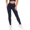 LEGGINSY DAMSKIE Z SZEROKĄ GUMĄ W PASIE RDL2500-005